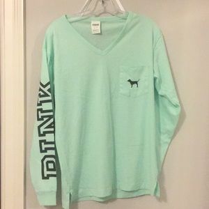 VS Pink long sleeve tee